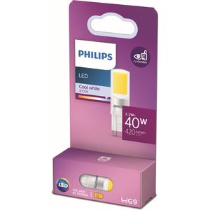 6x Philips G9 LED capsule | COB | Helder | 4000K | 3.2W (40W)