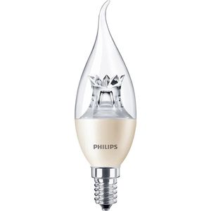 Philips MASTER LEDcandle E14 BA38 2.8W 822 Helder - Vervangt 25W.
