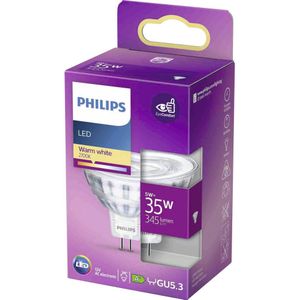 Philips Led-spot, warmwit, GU5.3-35W, energiezuinige ledverlichting, lange levensduur