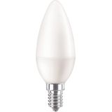 Philips - LED Kaars E14 - 7 Watt - 2700K Mat - Energielabel E