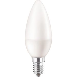Philips - LED Kaars E14 - 7 Watt - 2700K Mat - Energielabel E