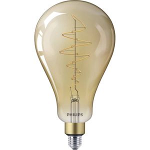 Philips LED Giant Spiraal Goud - 40 W - E27 - Dimbaar extra warmwit licht