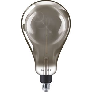 Philips LED lamp E27 | Peer A160 | Smoky | 1800K | Dimbaar | 6.5W (20W)