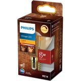 Philips LED Kogellamp Spiraal Goud - 15 W - E14 - Dimbaar Extra Warmwit Licht
