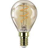 Philips - LED-lamp P45 - Goud / Messing - 2.60 W - 136 lm