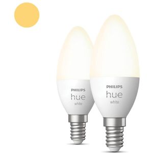 Philips Hue - Hue White 5.5W Bluetooth E14 Leuchtmittelr 2 Stck. Hue