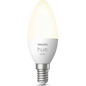 Philips Hue Kaarslamp Lichtbron E14 - zachtwit licht - 5,2W - Bluetooth