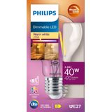 Philips - Led Classic - Dimbaar - Warmwit - E27 - Helder