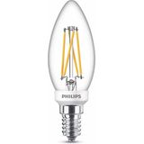 Philips - Led Classic 25W B35 E14 - Dimbare Warmwitte LED - Helder Glas