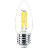 Philips LED lamp E27 | WarmGlow | Kaars B35 | Filament | 2200-2700K | 3.4W (40W)