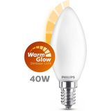 Philips LED-lamp - E14 Kaars - 3.4 W - Warmwit - (Ø x l) 35 mm x 99 mm - 1 stuk(s)