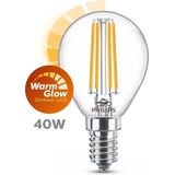 Philips - Led Cl P45 Cl Wgd - LED Kogel Helder - E14 - 40 Watt