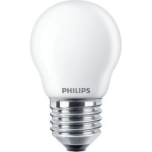 6x Philips LED lamp E27 |  Kogel P45 | WarmGlow | Mat | 2200-2700K | 3.4W (40W)