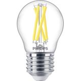 Philips LED Kogellamp Transparant - 60 W - E14 - Dimbaar warmwit licht