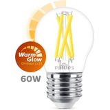 Philips - P45 - LED-lamp - Warmwit - Helder Glas - 1 Stuk