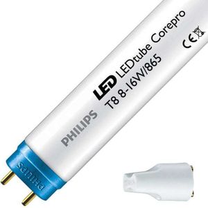 Philips LED Buis T8 CorePro (EM/Mains) Standard Output 8W(18W) 800lm - 865 Daglicht - 60cm