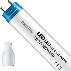 Philips - CorePro LEDtube - T8 Buislamp - Neutraal Wit - 150 cm - 20W