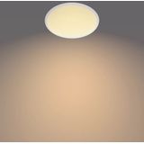 Philips Cavanal badkamer plafondlamp - wit - rond - klein -12 W