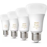 Philips Hue - White Ambiance - LED Lampen - E27 - 800 Lumen - 4 Stuks