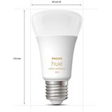 Philips Hue standaardlamp - warm tot koelwit licht - 4-pack - E27-800lm