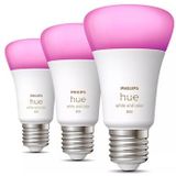 White & Color Ambiance E27 Lamp 3-Pack 800L
