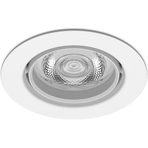 Philips Impala inbouwspot - 1-lichts - wit - rond