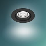 Philips Lighting IMPALA Led-inbouwspot, dimbaar, 6 W, zwart