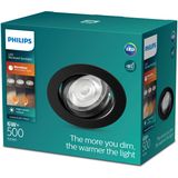 Philips Lighting IMPALA Led-inbouwspot, dimbaar, 6 W, zwart