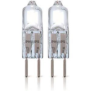 Philips Lamp Halo-Caps 7W G4 12V Cl 2Bc/10 Wit