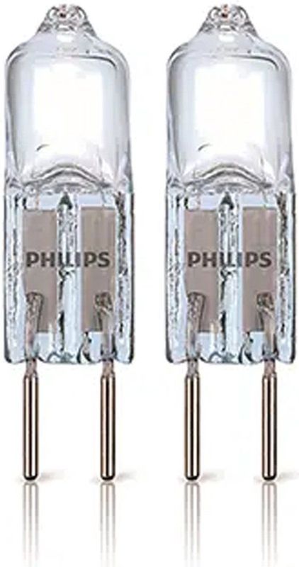 Philips 12V Halogeenlamp G4 - 7.1W 2700K 85lm - Halogeen Lampjes Insteek - Burner Capsule 2-pack - Warm Wit Licht
