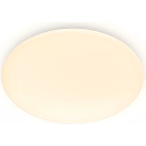 Philips LED Moire plafondlamp (20 W), LED wand- en plafondlamp met koel wit licht, energiebesparende kamerverlichting met EyeComfort, wit