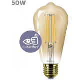Philips Led Cl St64 Gld D 50w E27