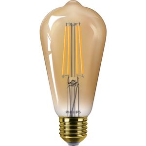 Philips Led Cl St64 Gld D 50w E27