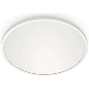 WiZ Plafonniere SuperSlim Wit - Slimme LED-Verlichting - Warm- Tot Koelwit Licht - Geintegreerd LED