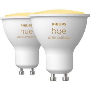 Philips Hue White Ambiance GU10 Duo pack