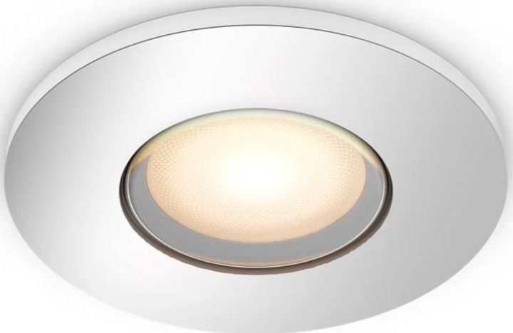 Philips Hue Adore Badkamer inbouwspot | Rond | Chroom | White Ambiance | 1 stuk