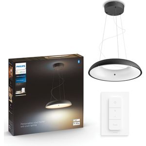 Philips Hue Amaze hanglamp White Ambiance Zwart Bluetooth incl. 1 dimmer switch