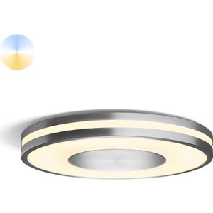 Philips Hue Being plafondlamp White Ambiance aluminium Bluetooth incl. 1 dimmer switch