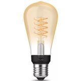 Philips - Hue Filament Edison Lamp ST64 - Warmwit Licht - E27 - 1-Pack