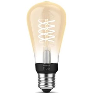 Philips - Hue Filament Edison Lamp ST64 - Warmwit Licht - E27 - 1-Pack