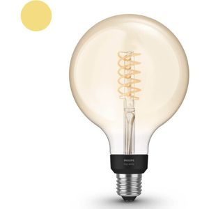 Philips Hue filament globelamp G125 - warmwit licht - 1-pack - E27