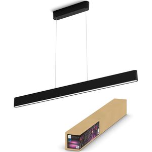 Philips Hue Ensis Hanglamp White and Color Ambiance Zwart 2 x 39W Bluetooth