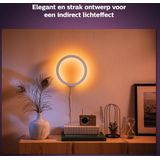 Philips - Hue Sana - Wandlamp - Wit - Gëintegreerd LED - 20W - Bluetooth