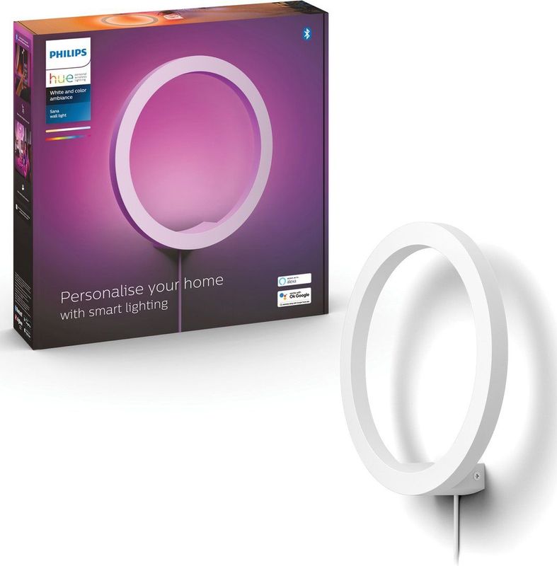 Philips Hue– Sana Wandleuchte – Weiß- und Farbambiente