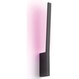 Philips Hue Liane Wandlamp wit en gekleurd licht Gëintegreerd LED Zwart 12W Bluetooth