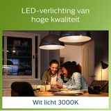 Philips LED lamp Transparant - 40 W - E27 - warmwit licht