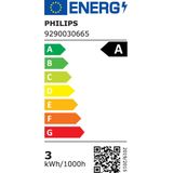 Philips LED Filament lamp - 2,3W - E27 - koel wit licht