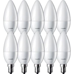 Philips CorePro LEDCandle B35 E14 4.3W 2700K 470lm 230V - Warm Wit - Per doos á 10 stuks