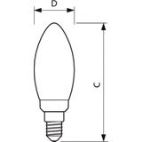Philips - CorePro - LED Kaarslamp - Warm Wit - E14 - 4.3W