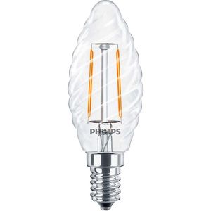 Philips LED lamp E14 | Kaars ST35 | Filament | Helder | 2700K | 2W (25W)